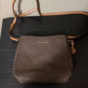 Michael Kors Dark Brown Crossbody Bag